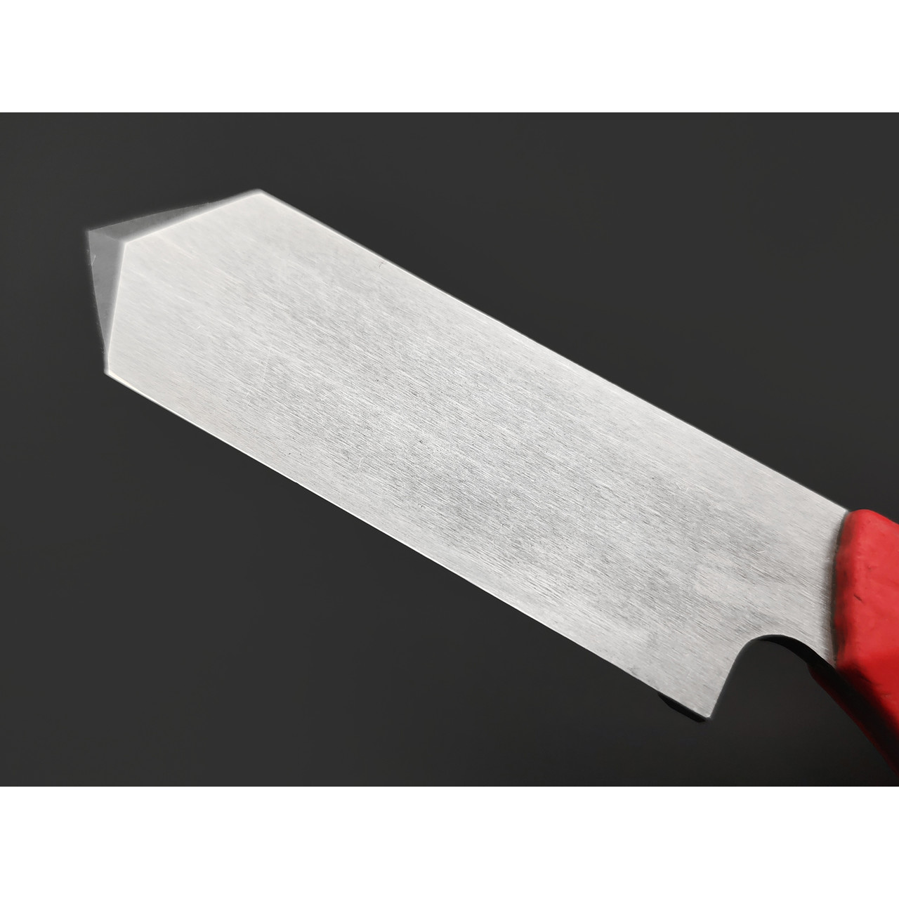 Мастерская Муравей нож Муравей сталь Aus-10Co, рукоять Durostone red, латунь