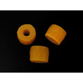 DwarfCustom бусина Гранёная с люминофором orange