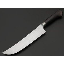 Ural EDC нож Пчак кованый интегральный сталь 95Х18 продольный сатин, рукоять Дерево граб