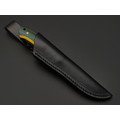 Ural EDC нож ЧелнокЪ сталь JM390A satin, рукоять G10 green & yellow, латунь Ural EDC нож ЧелнокЪ сталь JM390A satin, рукоять G10 green & yellow, латунь