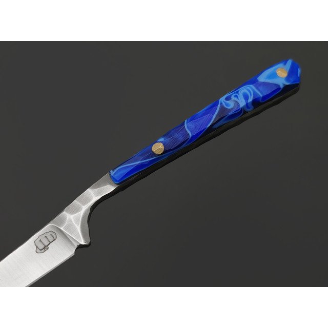Андрей Кулаков нож Каяк-У KUL0167 сталь VG-10 satin, рукоять 3D композит blue