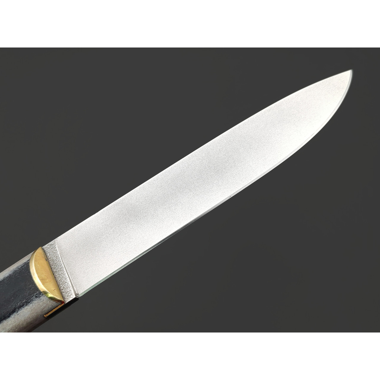 Kappush Knife нож Бычак КМ014 сталь M390, рукоять стаб. Рог лося, латунь