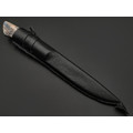 Kappush Knife нож Бычак КМ015 сталь 440C, рукоять Стабилизированное дерево синее, латунь
