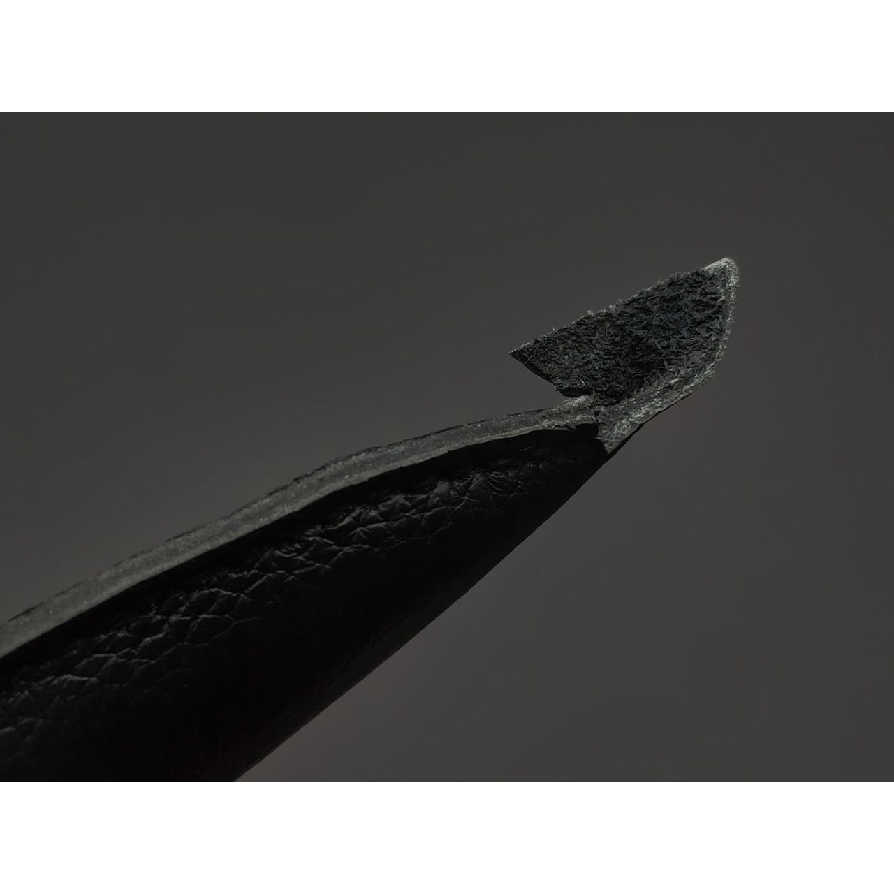 Kappush Knife нож Бычак КМ015 сталь 440C, рукоять Стабилизированное дерево синее, латунь