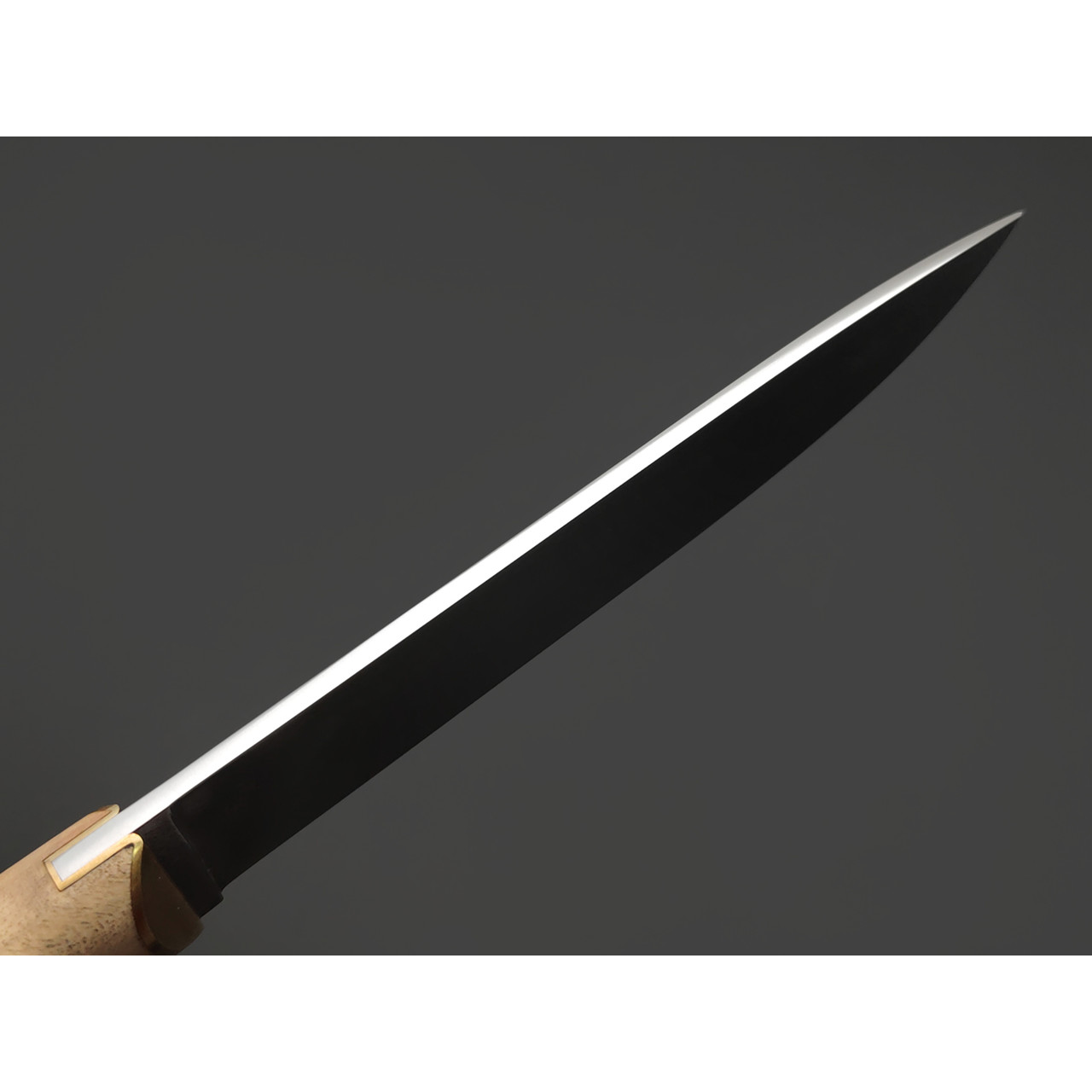 Kappush Knife нож Бычак КМ024 сталь Х12МФ, рукоять стаб. Берёзовый шпальт, латунь