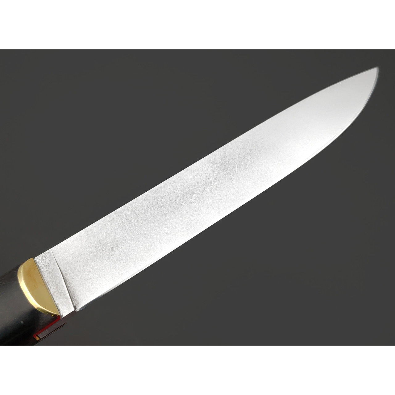 Kappush Knife нож Бычак КМ021 сталь Х12МФ, рукоять Стабилизированное дерево двухцветное, латунь