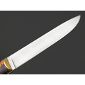Kappush Knife нож Бычак КМ018 сталь Х12МФ, рукоять Стабилизированное дерево фиолетовое, латунь