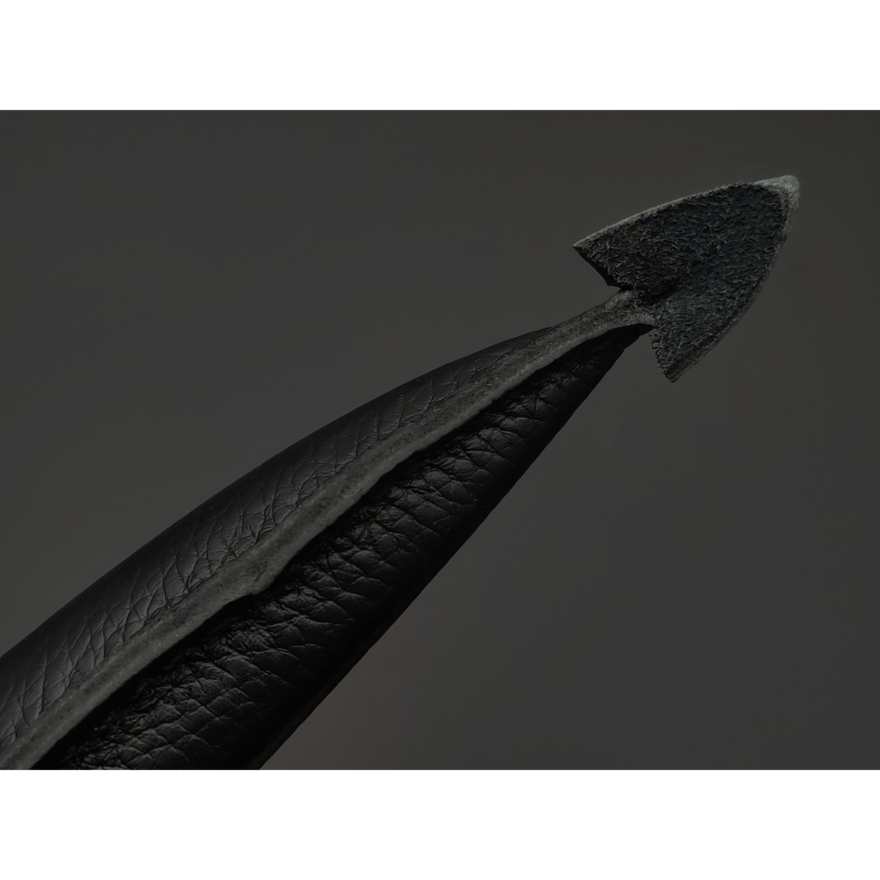 Kappush Knife нож Бычак КМ018 сталь Х12МФ, рукоять Стабилизированное дерево фиолетовое, латунь