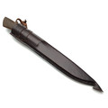 Kappush Knife нож Бычак КМ023 сталь Х12МФ стоунвош, рукоять Стабилизированное дерево тёмное, латунь