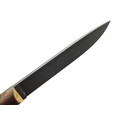 Kappush Knife нож Бычак КМ023 сталь Х12МФ стоунвош, рукоять Стабилизированное дерево тёмное, латунь