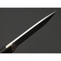 Kappush Knife нож Кезлик КМ002 сталь Х12МФ, рукоять Стабилизированное дерево тёмное, латунь Kappush Knife нож Кезлик КМ002 сталь Х12МФ, рукоять Стабилизированное дерево тёмное, латунь