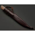 Kappush Knife нож Кезлик КМ010 сталь Х12МФ, рукоять Стабилизированное дерево светлое, латунь