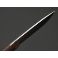 Kappush Knife нож Кезлик КМ010 сталь Х12МФ, рукоять Стабилизированное дерево светлое, латунь
