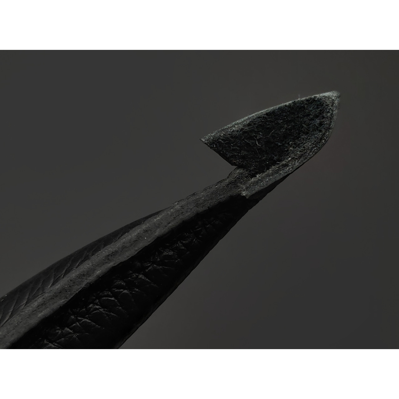 Kappush Knife нож Кезлик КМ011 сталь 440C, рукоять стаб. Дерево синее, стаб. бивень мамонта, латунь