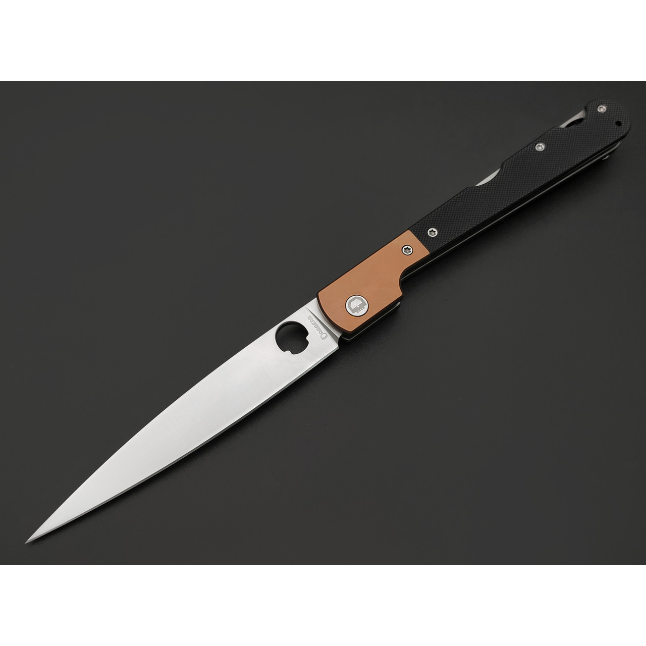 Daggerr нож Corso сталь VG-10 satin, рукоять G10 black, steel