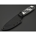 BRK нож Шиповник сталь VG-10 bead blast, рукоять G10 black & white BRK нож Шиповник сталь VG-10 bead blast, рукоять G10 black & white