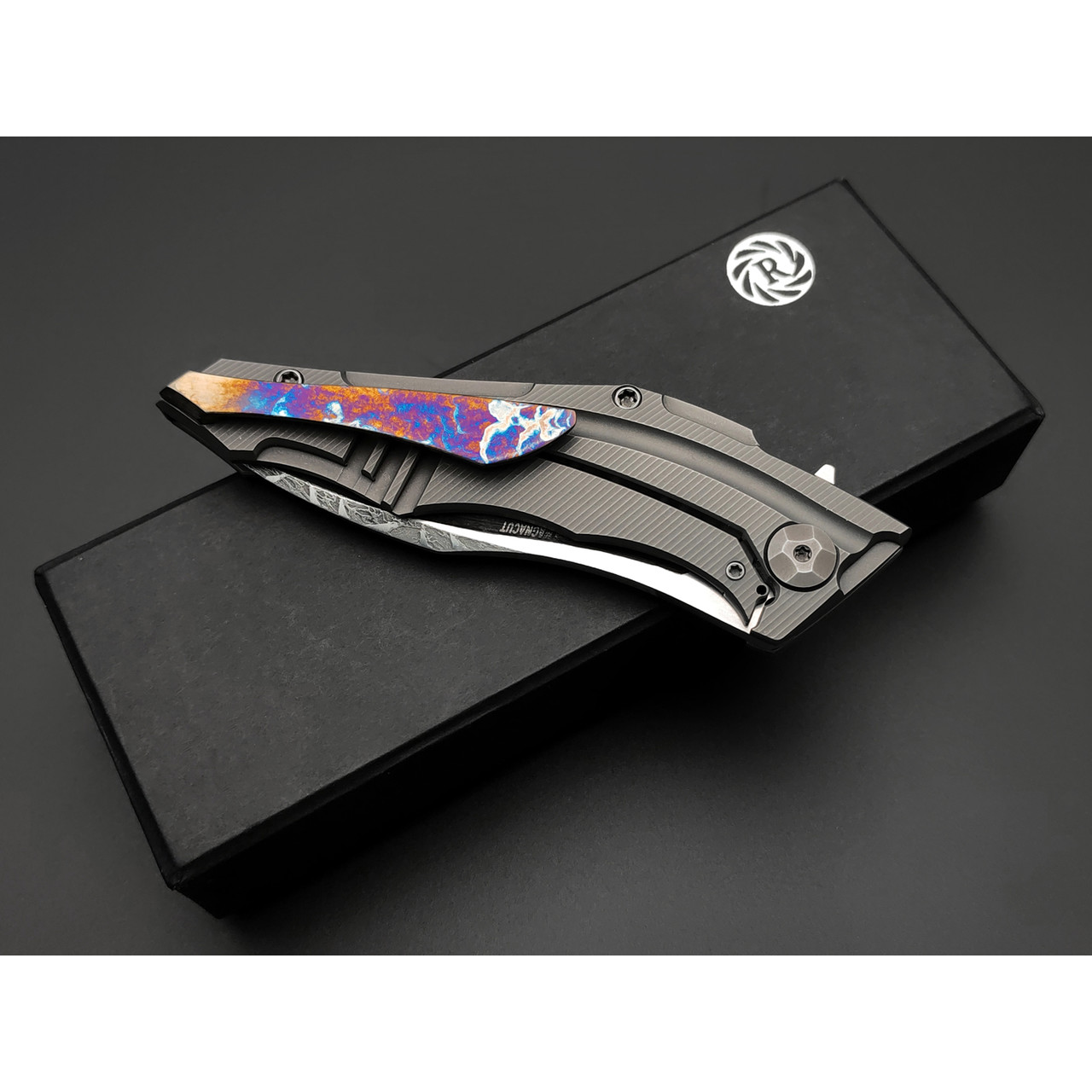 Neyris Knives складной нож Shad сталь CPM Magnacut, рукоять Titanium, timascus