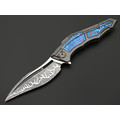 Neyris Knives складной нож Shad сталь CPM Magnacut, рукоять Titanium, timascus