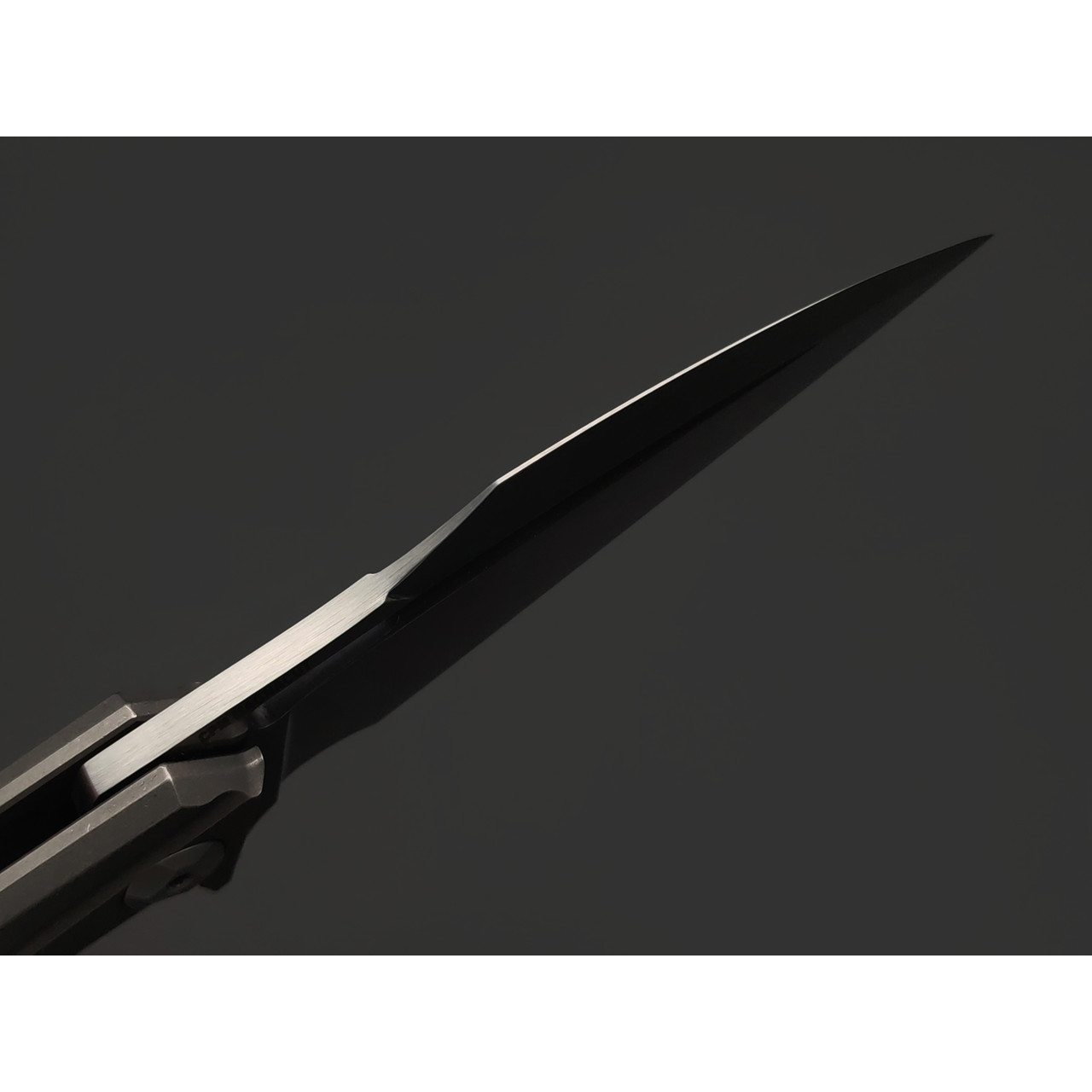 Neyris Knives складной нож Бек сталь CPM Magnacut, рукоять Titanium, timascus, carbon fiber red