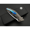 Neyris Knives складной нож Дебу сталь CPM S90V, рукоять Titanium, timascus Neyris Knives складной нож Дебу сталь CPM S90V, рукоять Titanium, timascus