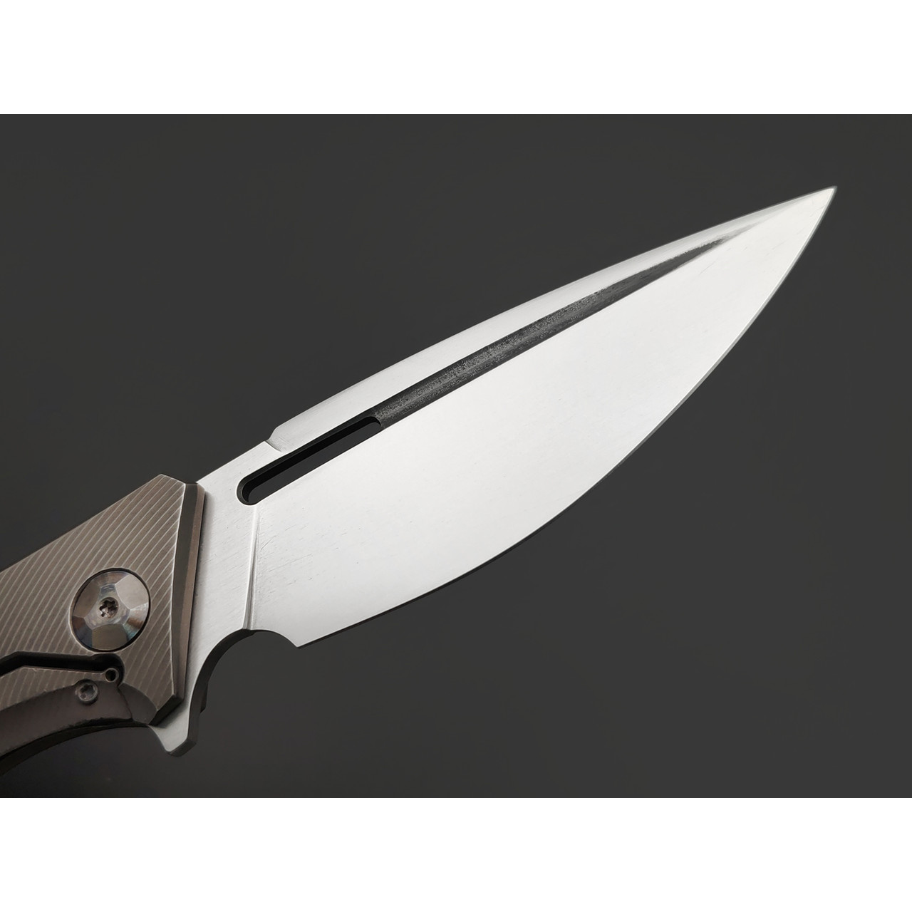 Neyris Knives складной нож Дебу сталь CPM S90V, рукоять Titanium, timascus