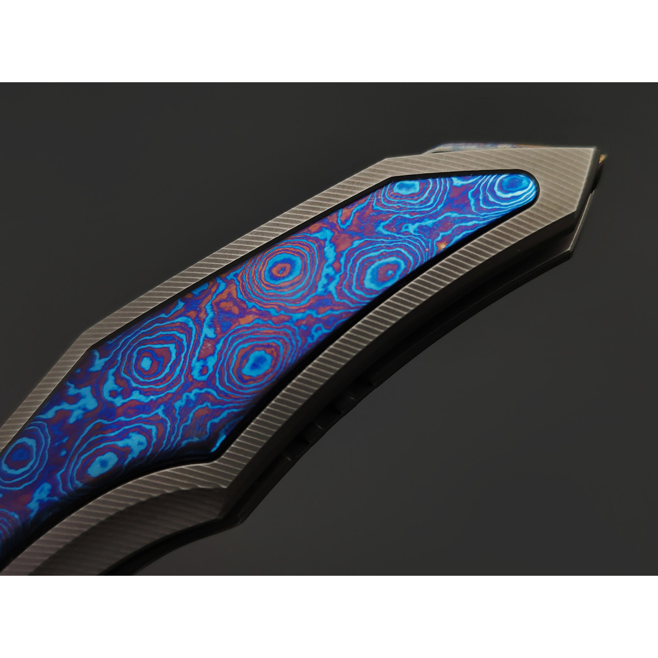 Neyris Knives складной нож Дебу сталь CPM S90V, рукоять Titanium, timascus