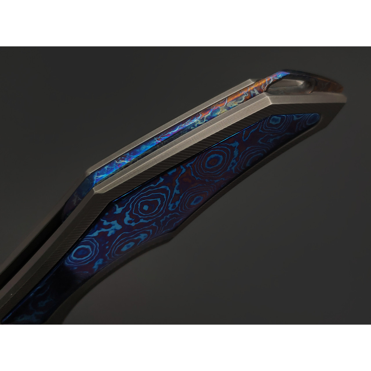 Neyris Knives складной нож Дебу сталь CPM S90V, рукоять Titanium, timascus