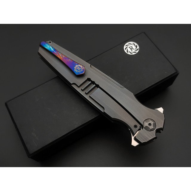 Neyris Knives складной нож ТаоРан Б сталь CPM Magnacut, рукоять Titanium, timascus