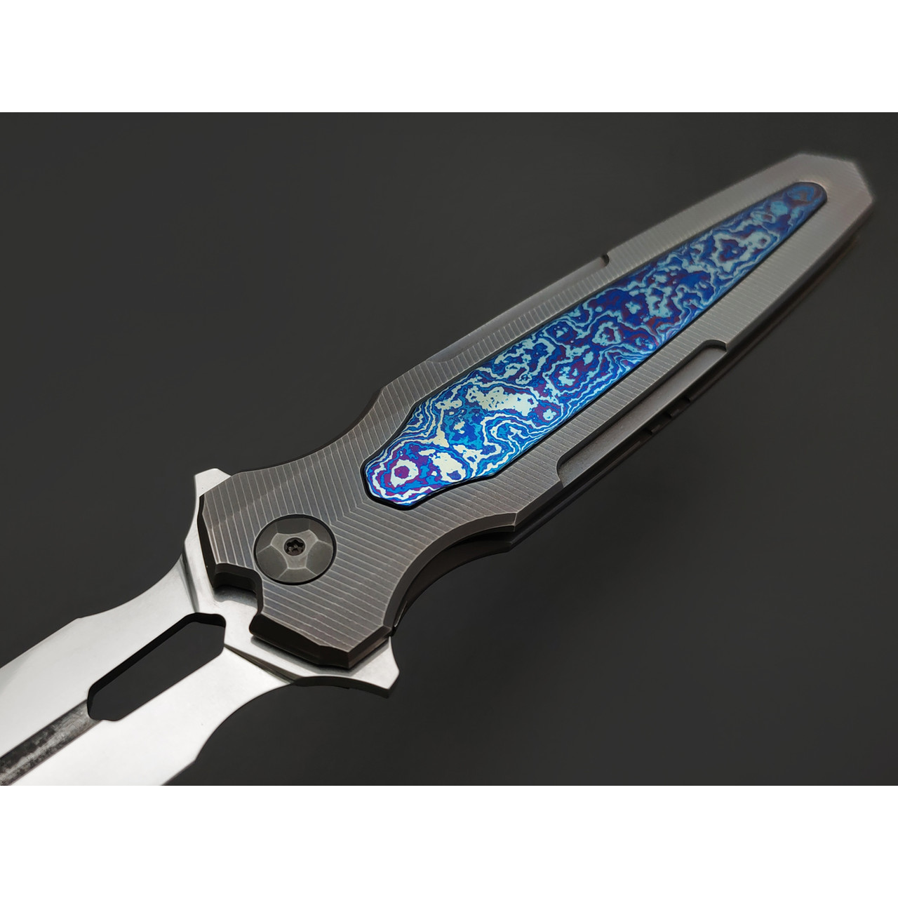 Neyris Knives складной нож ТаоРан Б сталь CPM Magnacut, рукоять Titanium, timascus