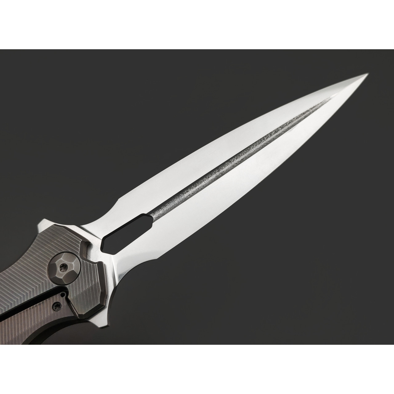 Neyris Knives складной нож ТаоРан Б сталь CPM Magnacut, рукоять Titanium, timascus