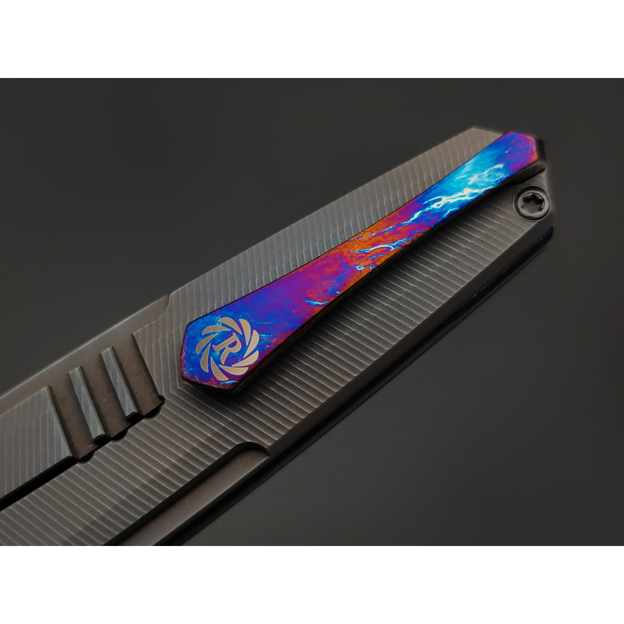 Neyris Knives складной нож ТаоРан Б сталь CPM Magnacut, рукоять Titanium, timascus