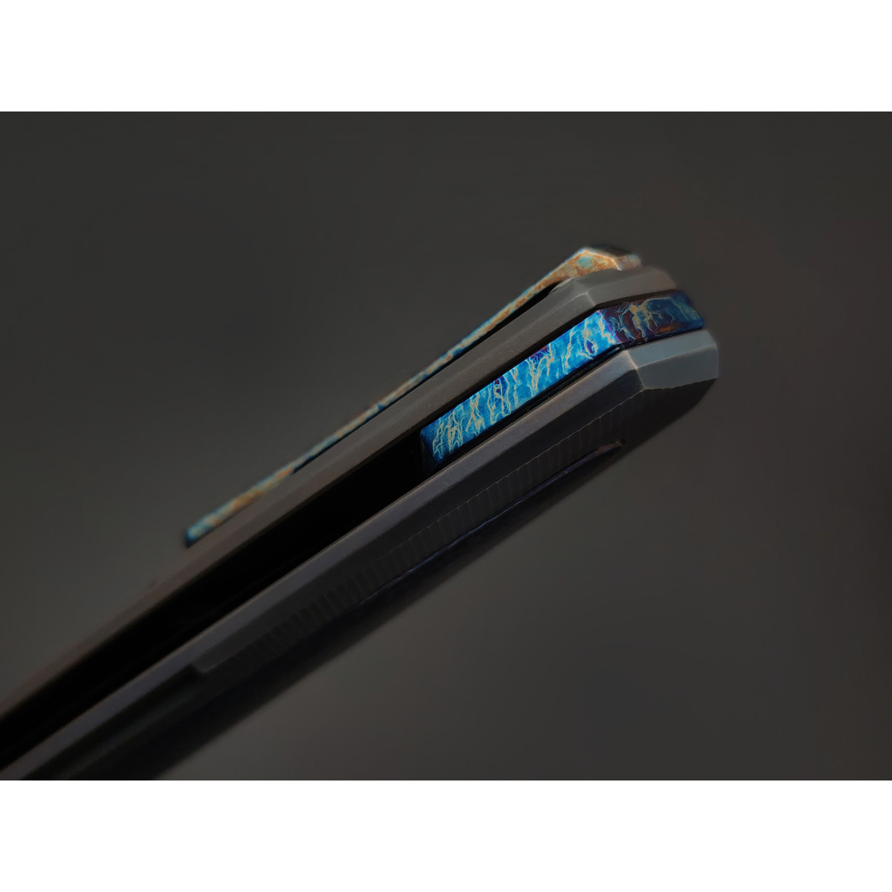 Neyris Knives складной нож ТаоРан Б сталь CPM Magnacut, рукоять Titanium, timascus