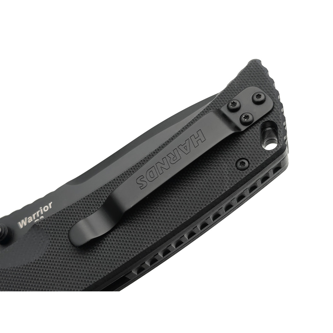 Harnds складной нож Warrior CK7205BK-BT сталь D2 black titanium, рукоять G10 black