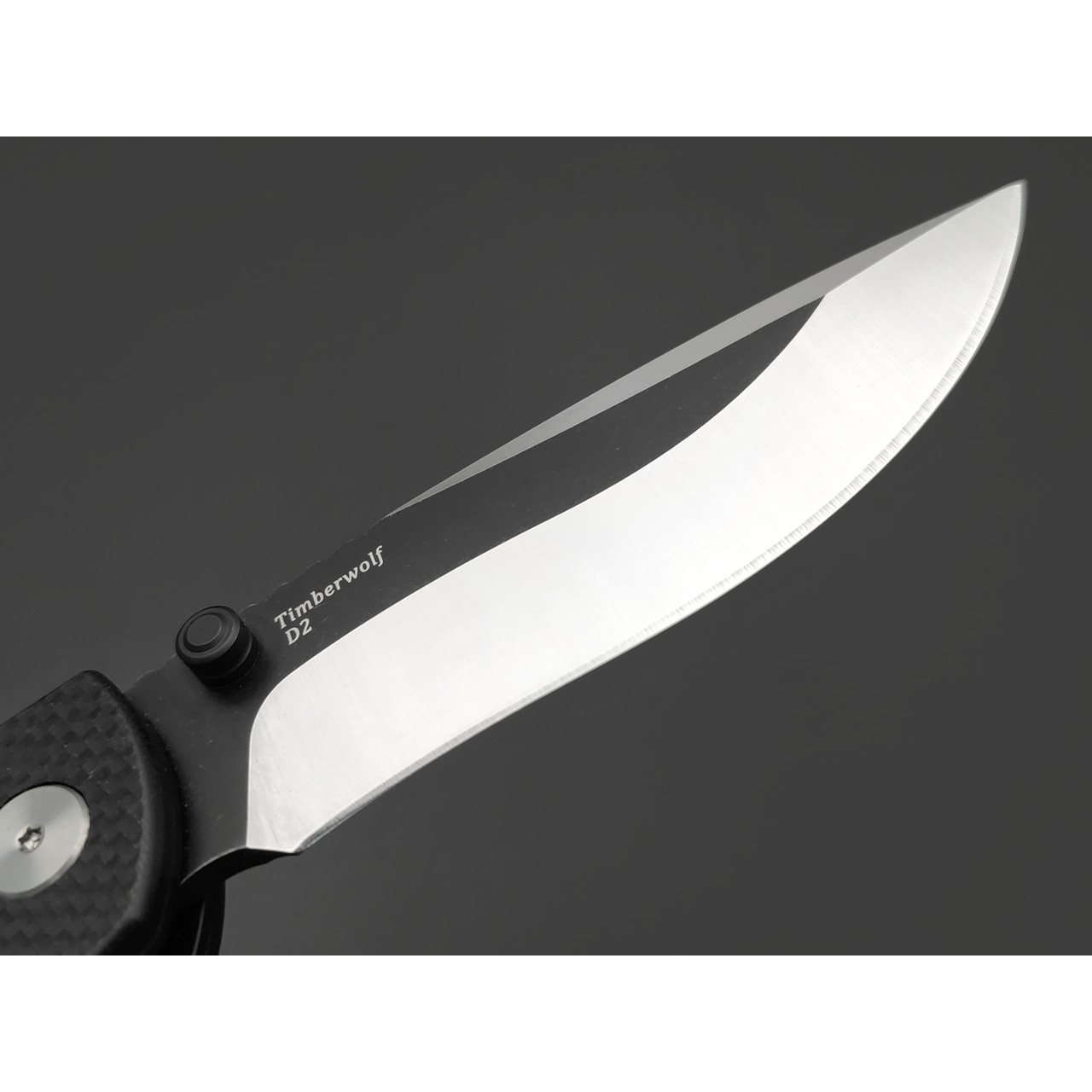 Harnds складной нож Timberwolf CK2701BK-BTS сталь D2 satin & black Ti, рукоять G10 black