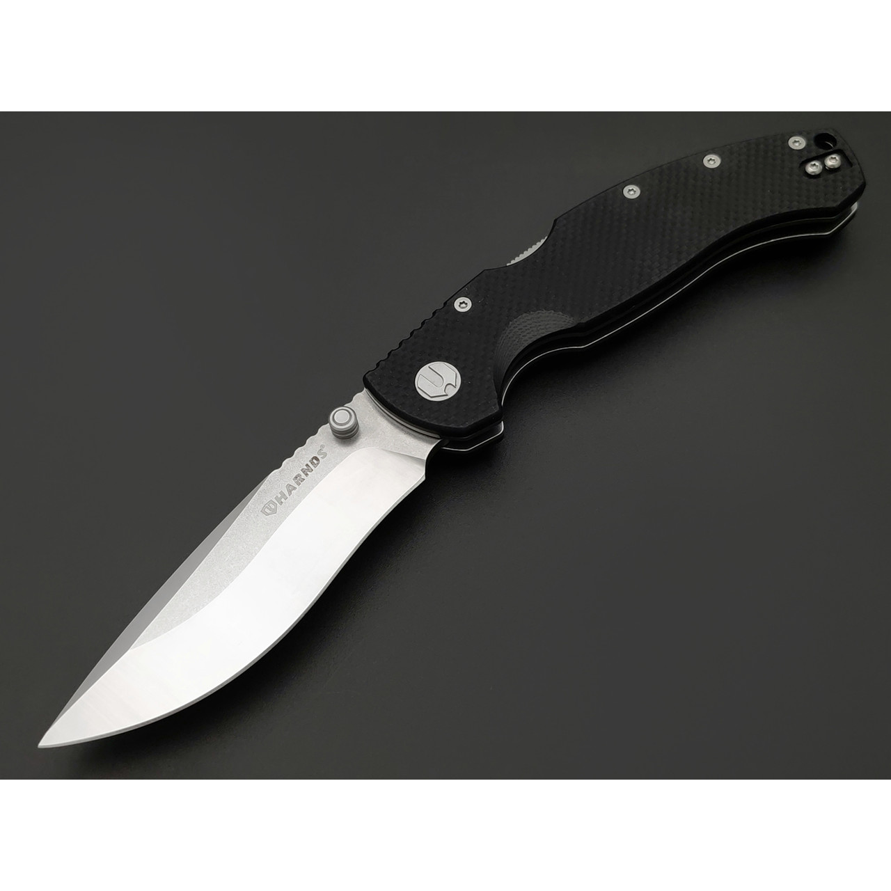 Harnds складной нож Timberwolf CK2701BK-SWS сталь D2 satin & sw, рукоять G10 black