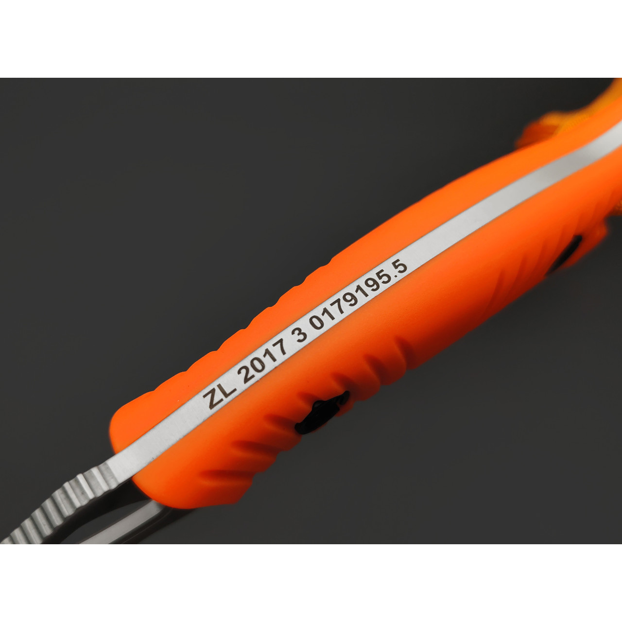 Tonife нож Explorer Orange HKT4021OG-S сталь 8Cr14MoV стоунвош, рукоять GRN