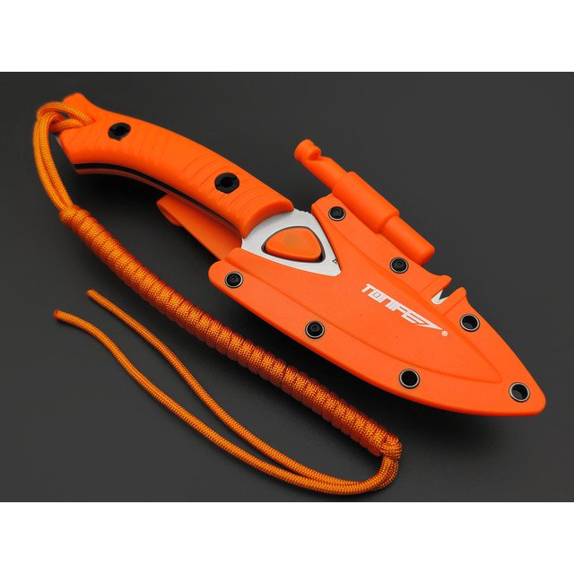 Tonife нож Explorer Orange HKT4021OG-S сталь 8Cr14MoV стоунвош, рукоять GRN