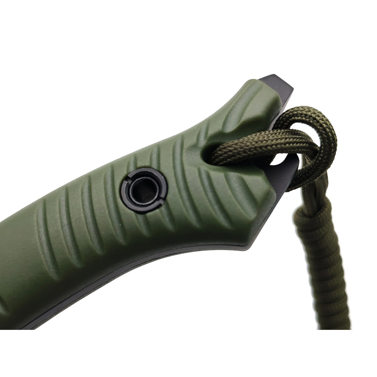 Tonife нож Explorer Green HKT4021GN-BT сталь 8Cr14MoV black titanium, рукоять GRN