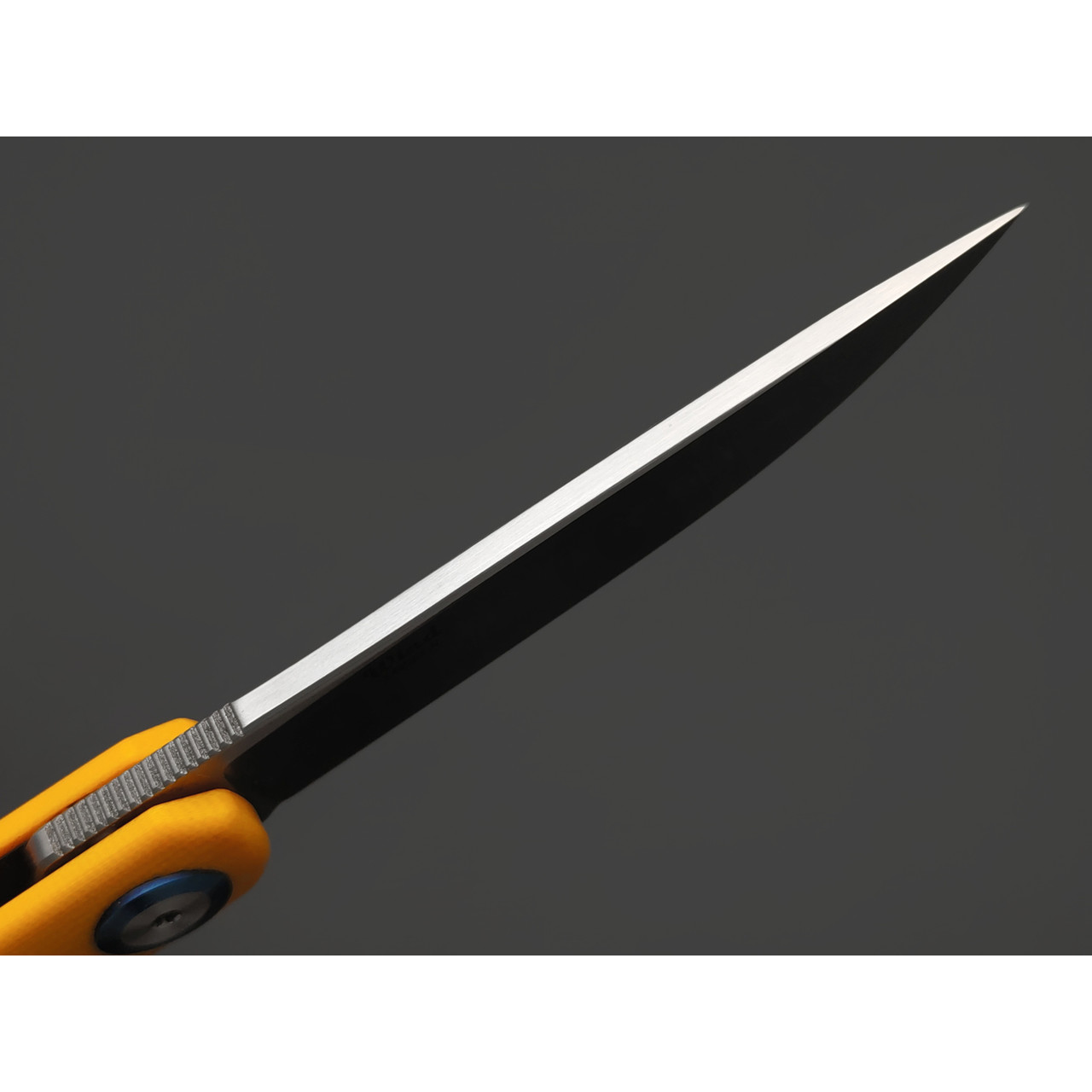 Harnds складной нож Wind CK9200YE-S сталь 14C28N satin, рукоять G10 yellow