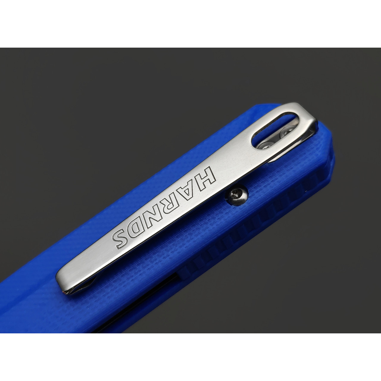 Harnds складной нож Wind CK9200BU-S сталь 14C28N satin, рукоять G10 blue