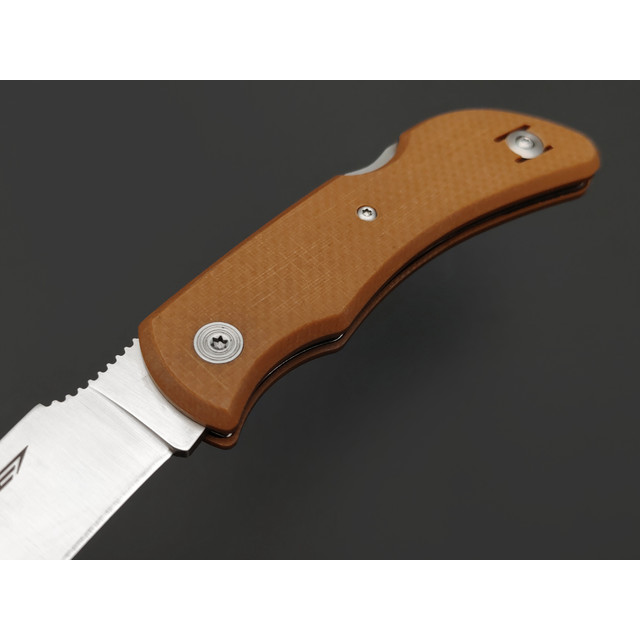Tonife складной нож Rhinoceros CKT2102BN-S сталь Aus-8 satin, рукоять G10 brown