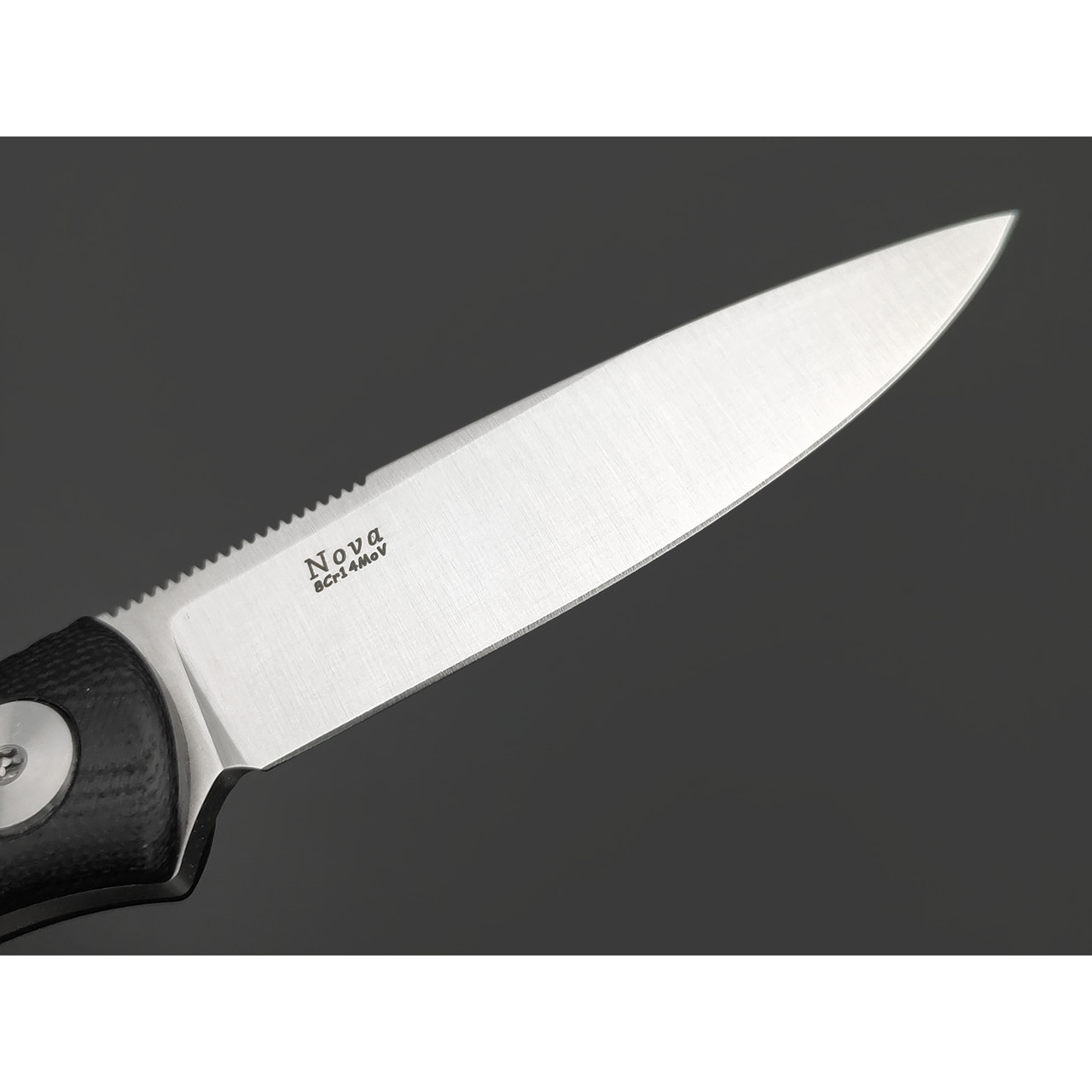 Tonife нож Nova HKT2019BK-S сталь 8Cr14MoV satin, рукоять G10 black