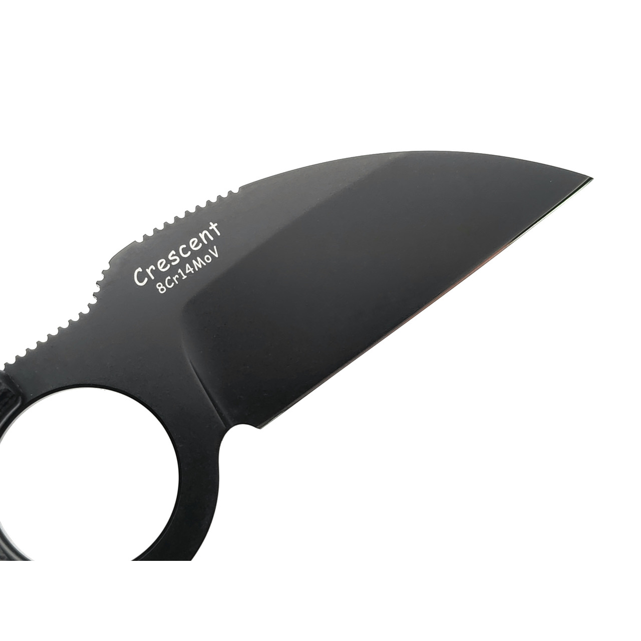 Tonife нож Crescent Black HKT2022BK-S сталь 8Cr14MoV black titanium, рукоять G10