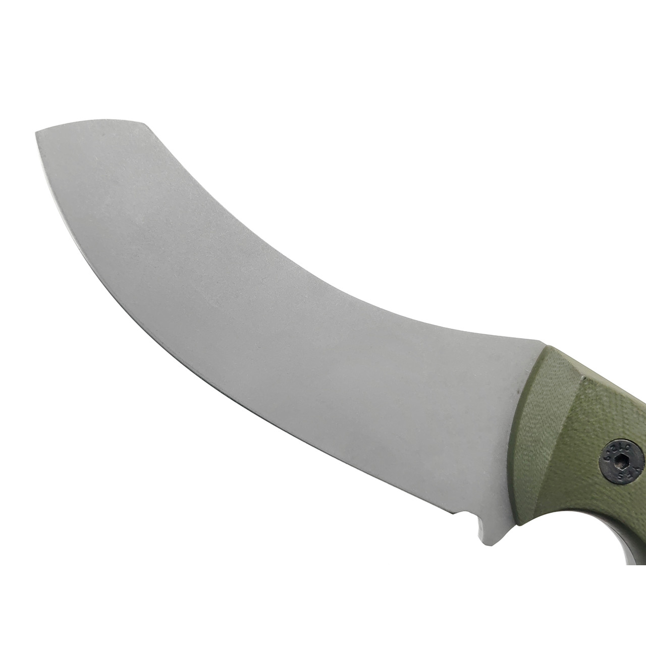 Волчий Век нож Кондрат 10 сталь 95Х18 WA стоунвош, рукоять G10 olive