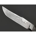 Волчий Век нож Техно Слоник Кастом сталь 1.4116 WA худ. травление, рукоять Карбон, титан Волчий Век нож Техно Слоник Кастом сталь 1.4116 WA худ. травление, рукоять Карбон, титан