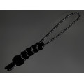 Темляк ОрЛина - Black 550 & Reflective Black Diamond 275 чередующийся
