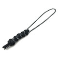 Темляк ОрЛина - Black 550 & Reflective Black Diamond 275 чередующийся