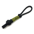 Темляк мини ОрЛина - Black 550 & Micro Cord Moss Темляк мини ОрЛина - Black 550 & Micro Cord Moss