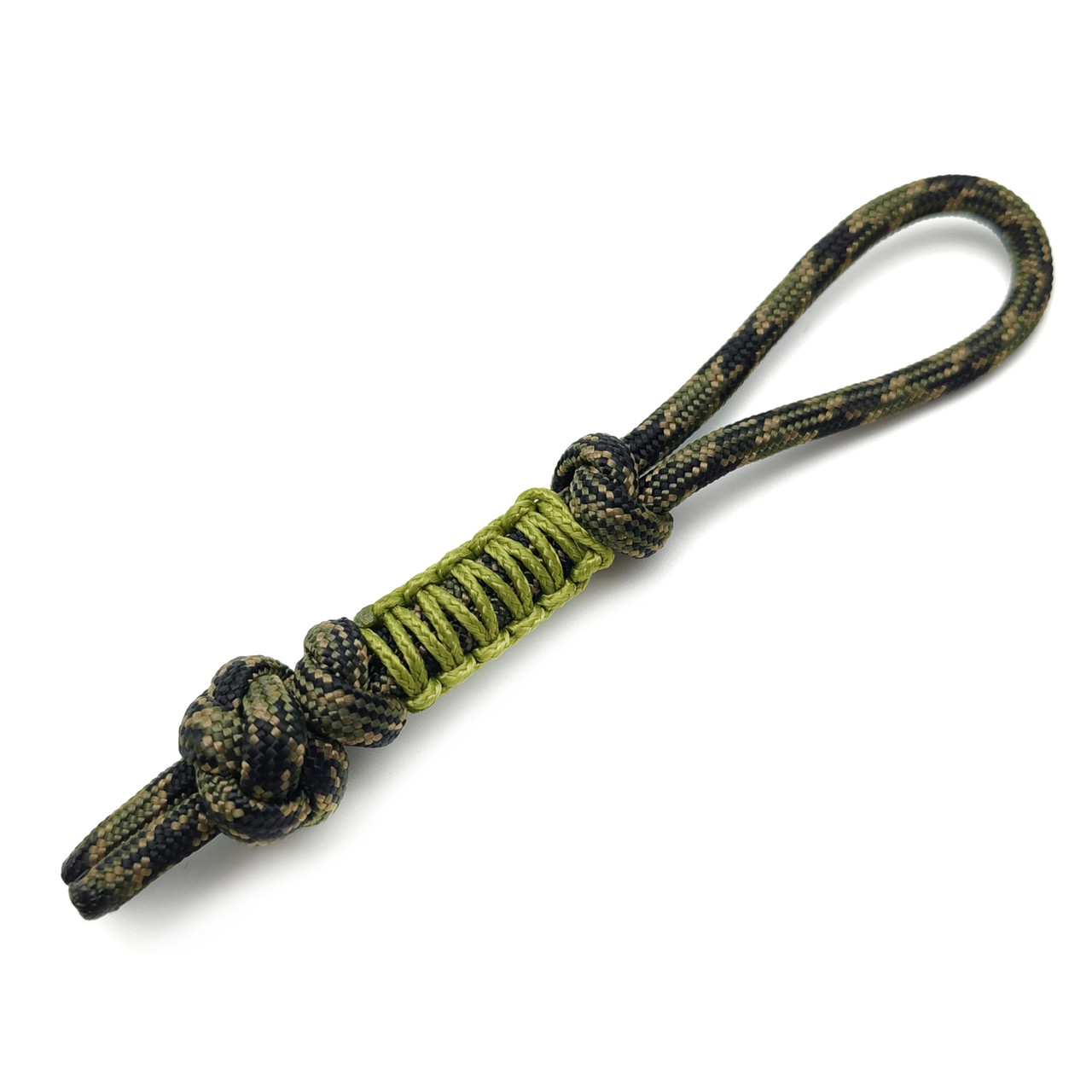 Темляк мини ОрЛина - Forest Camo 550 & Micro Cord Moss