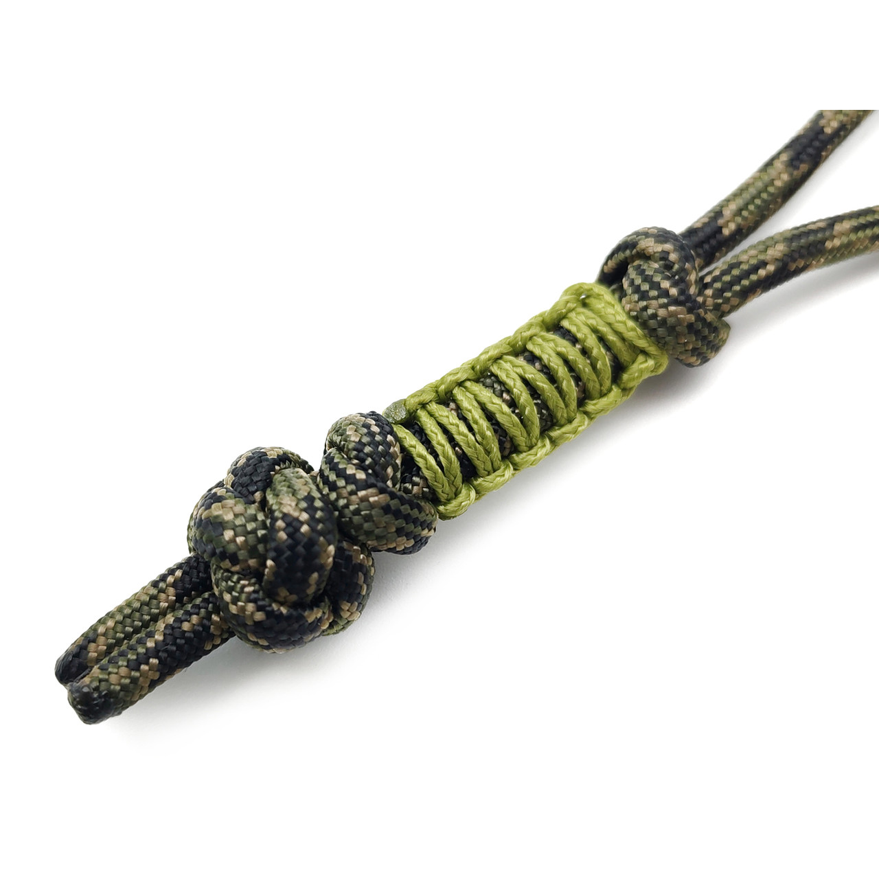 Темляк мини ОрЛина - Forest Camo 550 & Micro Cord Moss